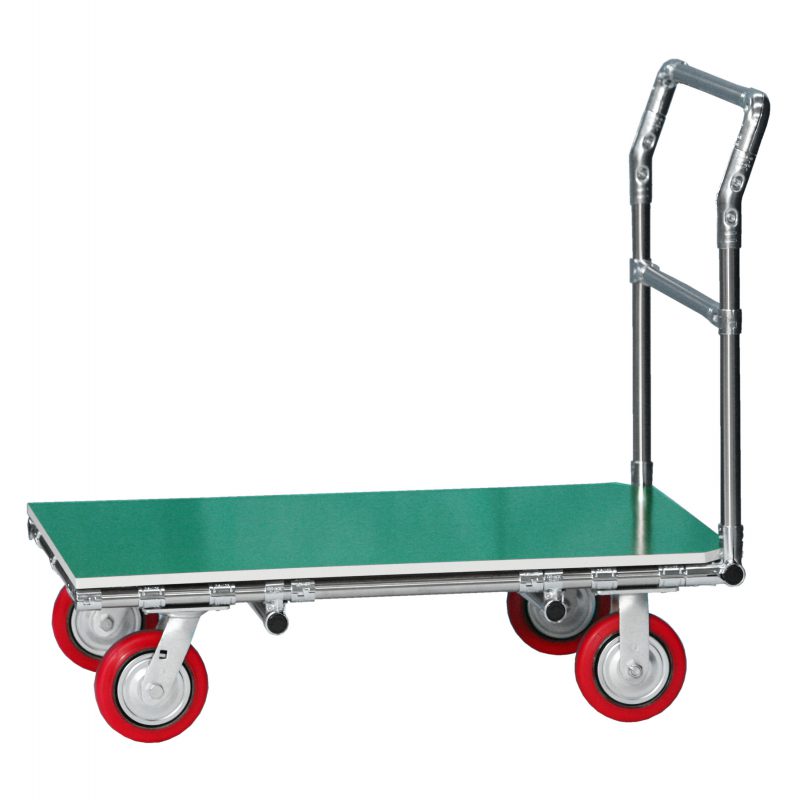 手押し台車1段品番：C0008