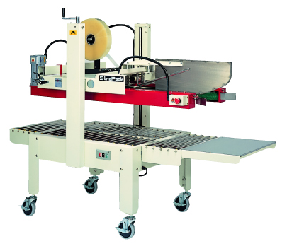 3面フラップ折込装置付簡易型製封函機AS-323